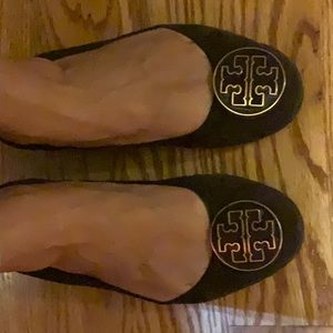Tory Burch flats in chocolate brown size 9.5